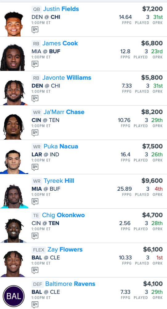 Nfl fanduel store picks